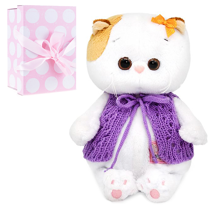 Кошка Ли-Ли BABY в вязаном жилете Кошка Ли-Ли BABY в вязаном жилете