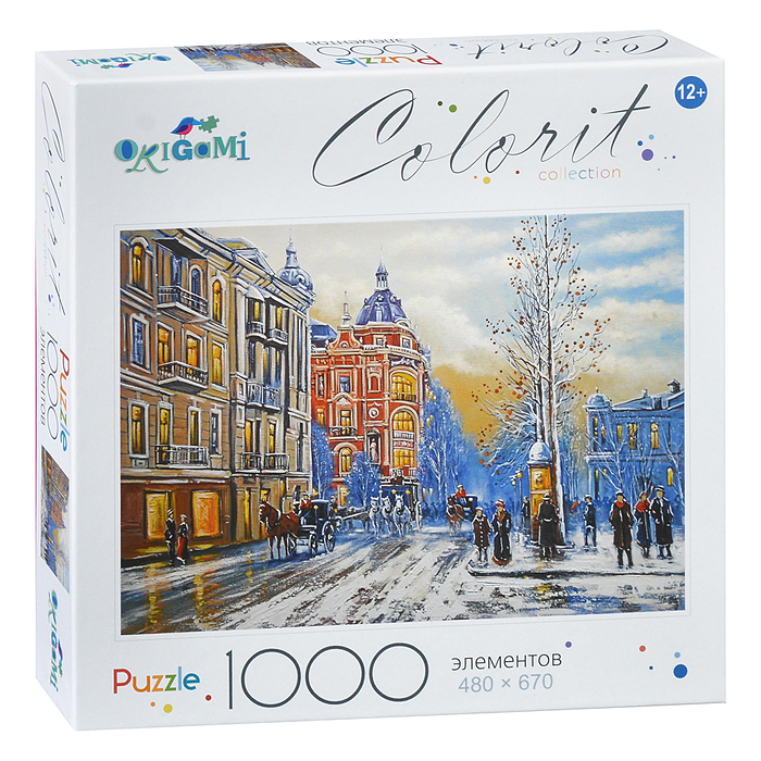 Пазл 1000 "Старый город" Colorit collection.