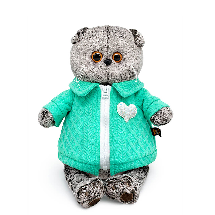 Кот Басик в куртке с сердечком Кот Басик в куртке с сердечком