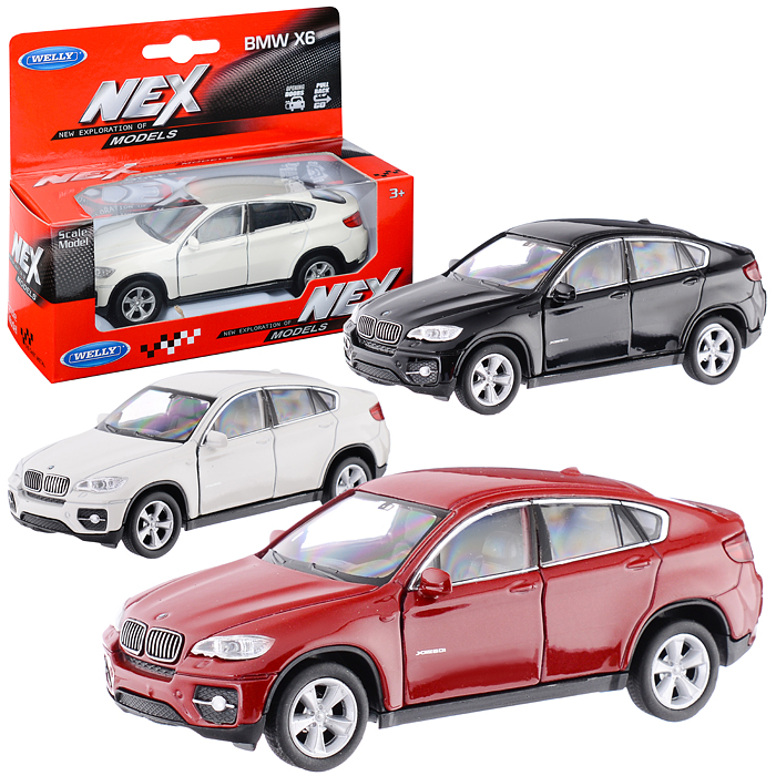 Модель машины 1:38  BMW X6