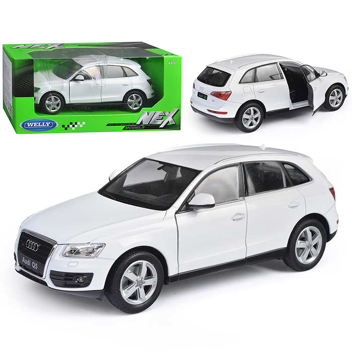 Машинка 1:24 Audi Q5, белый