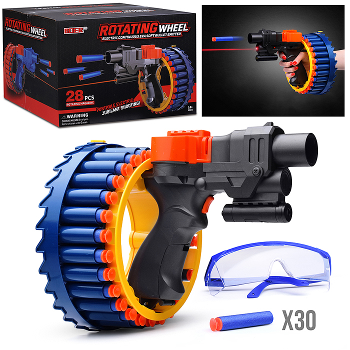 Бластер KB113 "Rotating wheel-1" в коробке Бластер KB113 "Rotating wheel-1" в коробке