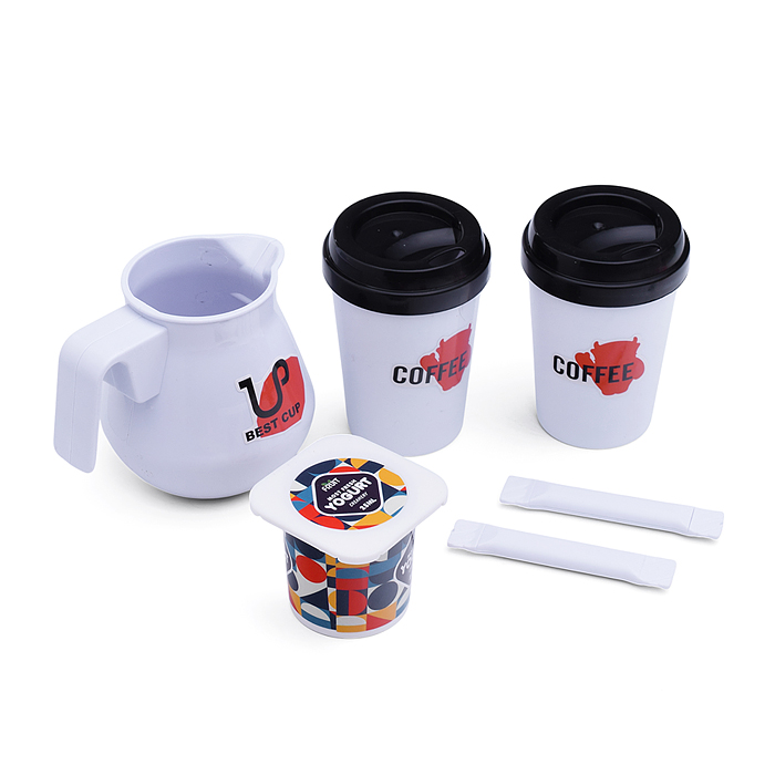 Игровой набор супермаркет 668-142 "Кафе" (41 предмет) в коробке