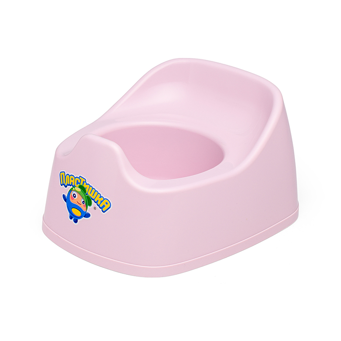 Горшок детский 270х220х150 мм (розовый)