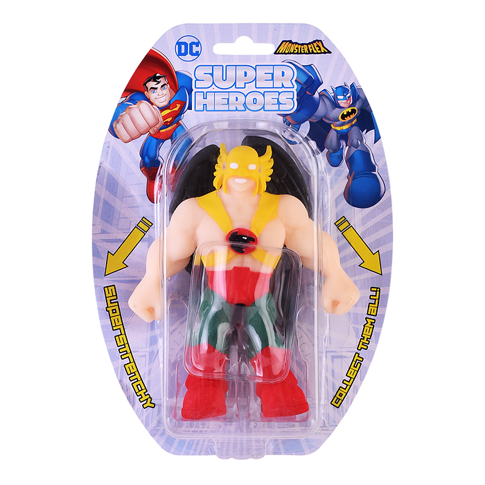 Тянущаяся фигурка 15см Monster Flex Super Heroes, Hawkman 