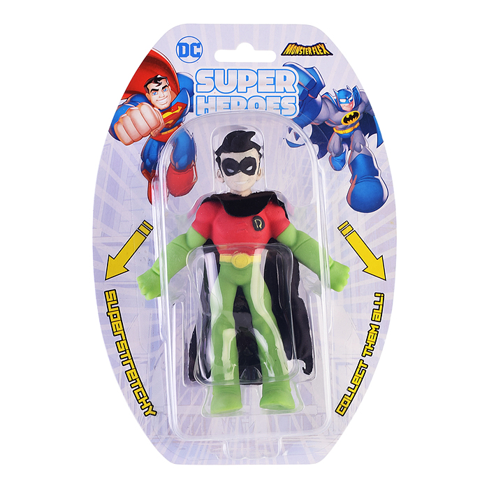 тянущаяся фигурка 15см Monster Flex Super Heroes, Robin 