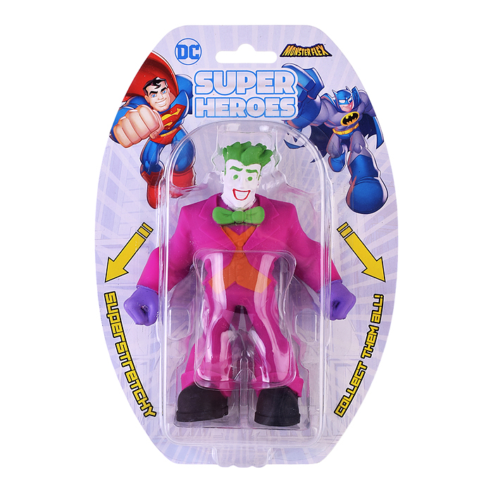 Тянущаяся фигурка 15см Monster Flex Super Heroes, The Joker 