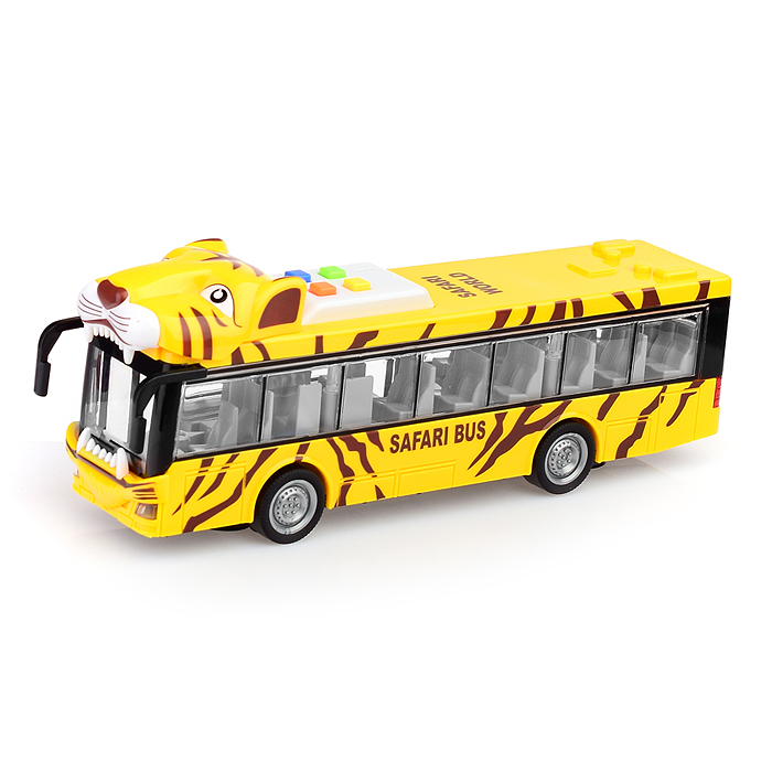 Автобус WY917A "Тигр" 1:16 (свет, звук) в коробке