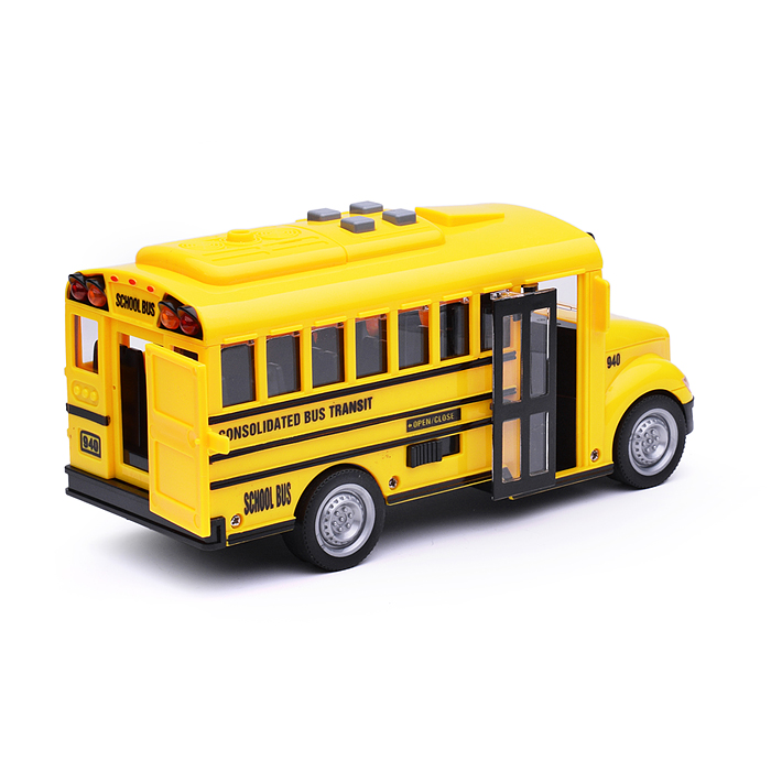 Автобус WY940A "Школьный" инерц. в коробке