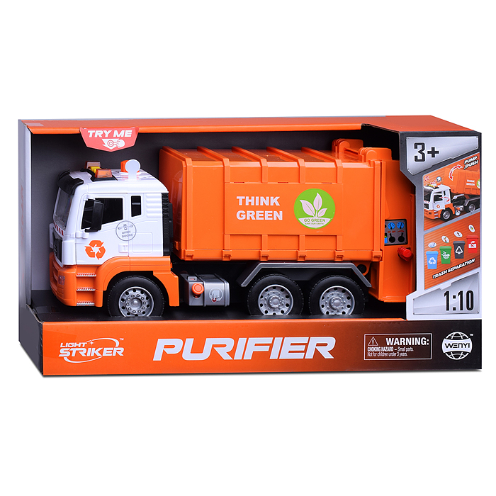 Машина WY1115B "Мусоровоз" 1:12 в коробке