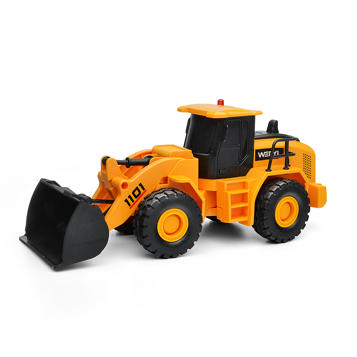 Машина WY578C "Эвакуатор" с дорожной техникой 1:16 ( свет, звук) в коробке