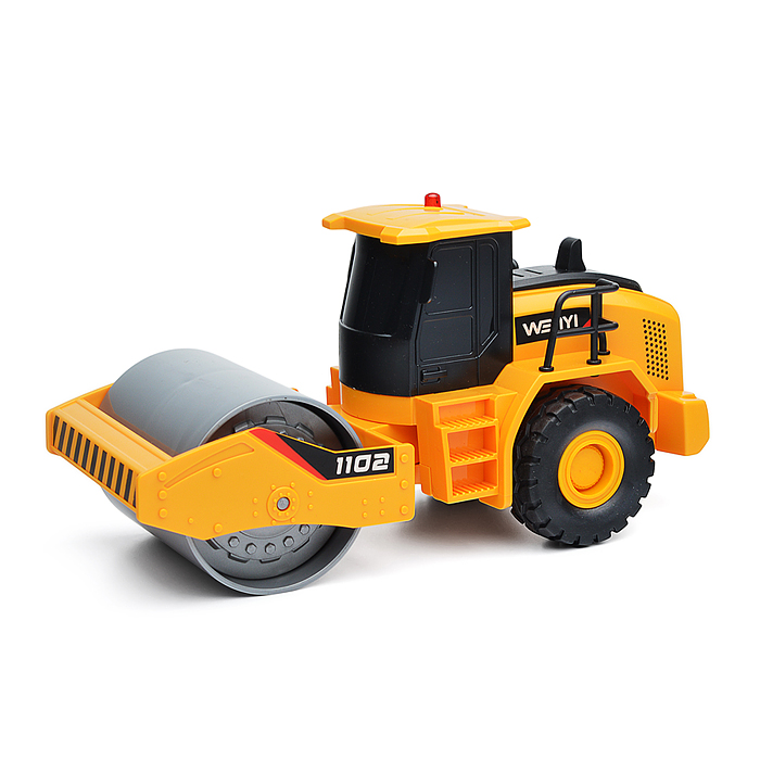 Машина WY578C "Эвакуатор" с дорожной техникой 1:16 ( свет, звук) в коробке