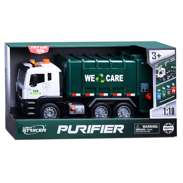 Машина WY1115A "Мусоровоз-1" 1:12 в коробке