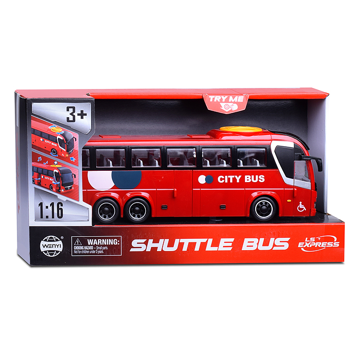 Автобус WY1107B "Городской" в коробке