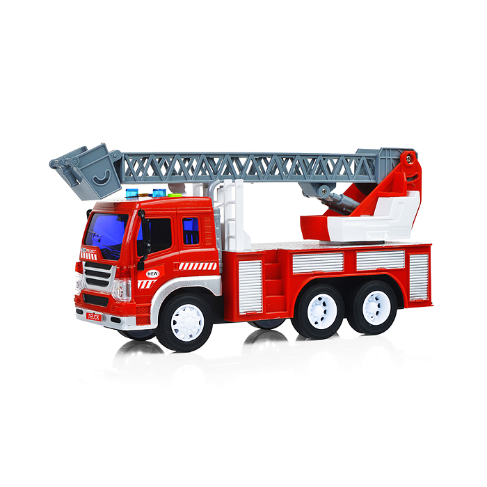 Машина WY350B "Пожарная машина" 1:16 на батарейках, в коробке
