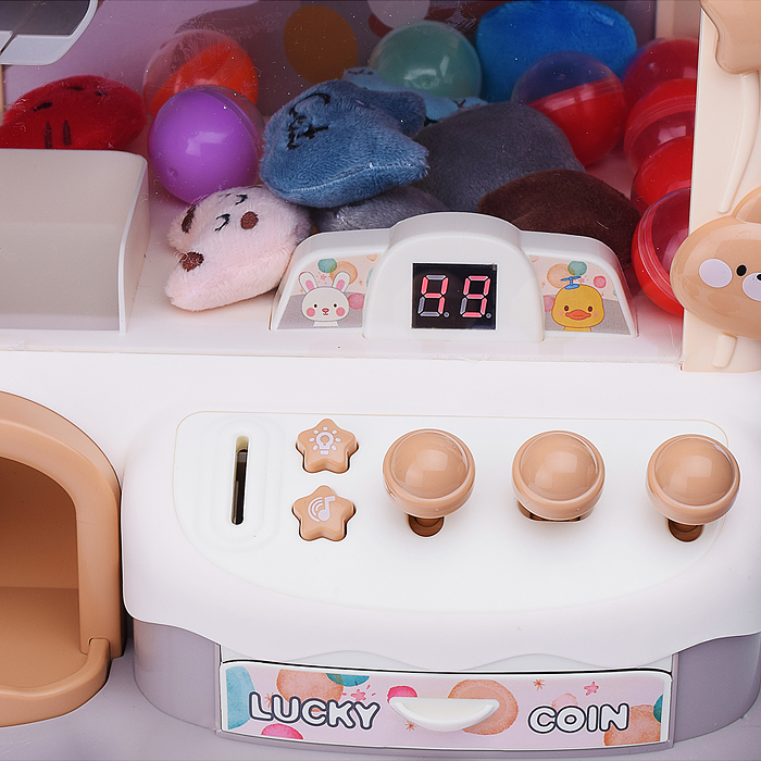 Игра хваталка 1026-70 "Аппарат с игрушками" в коробке