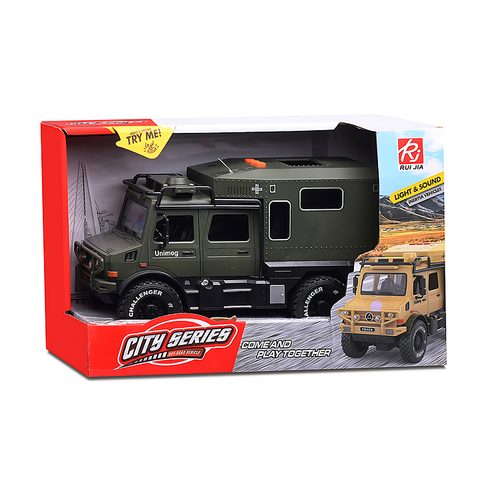 Фото к товару Машина RJ5523 "Armored car" (свет, звук) в коробке Машина RJ5523 "Armored car" (свет, звук) в коробке
