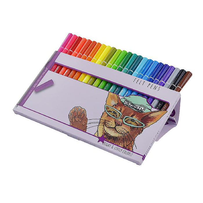Фломастеры "Easycolor" 24 цв.