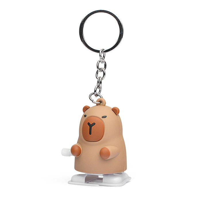 Игрушка заводная-брелок 00-5658 "Капибара" 6см.
