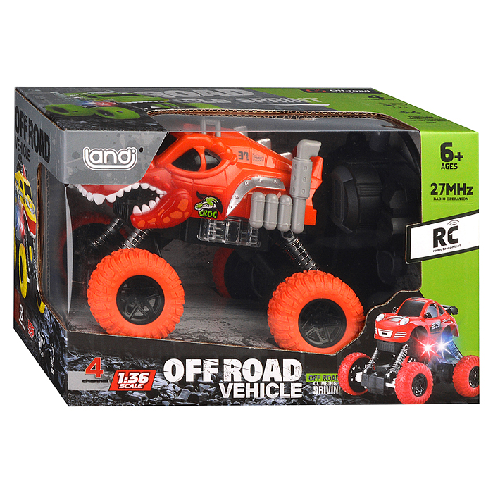 Машина QH2024-27 "Off road vehicle-2" р/у, 27 MHz, в коробке