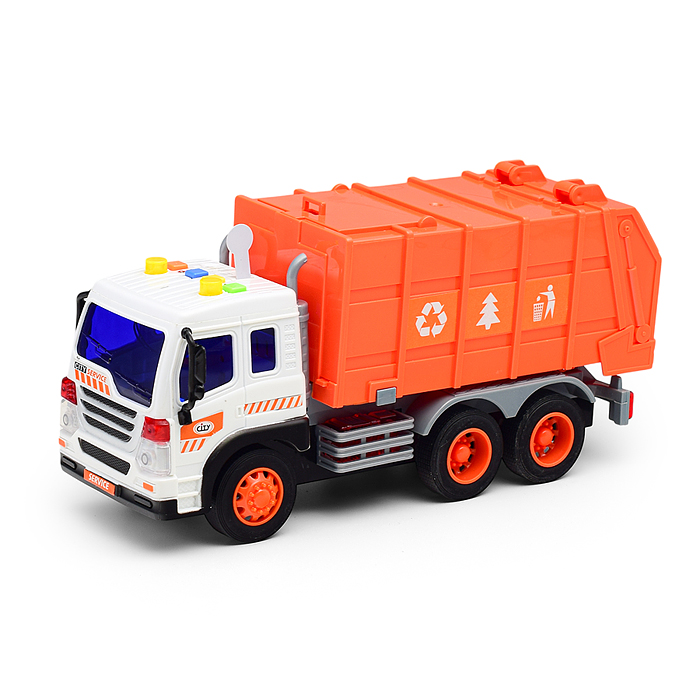 Машина WY340A "Мусоровоз" 1:16 (свет, звук) в коробке