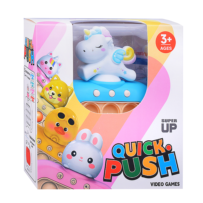 Игрушка-антистресс DD1808-777M "Сказочный единорог" в коробке