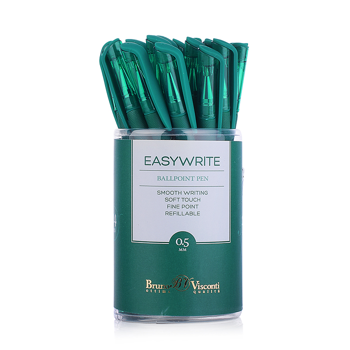 Ручка "EasyWrite.Green" шариковая 0.5 мм, зеленая