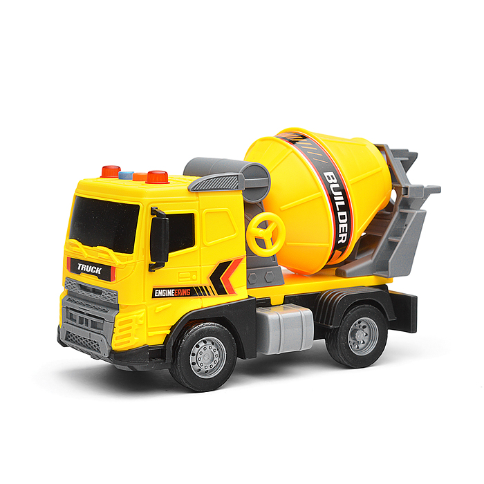 Машина JS172 "Цементовоз" (свет, звук) в коробке