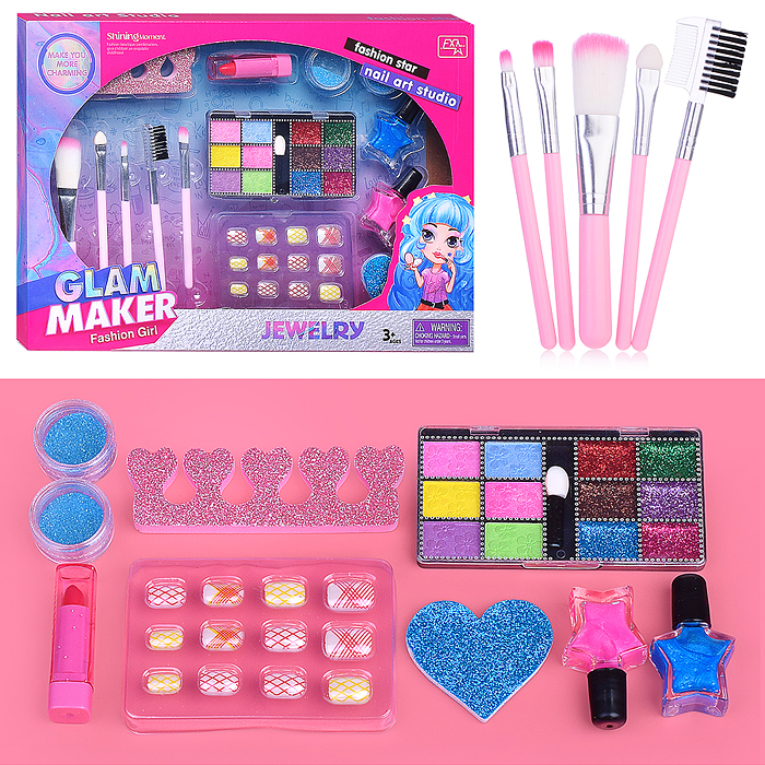 Набор детской косметики FX778-7 "Glam maker 14 pcs" в коробке