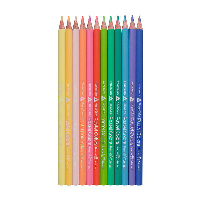 Карандаши цветные "Easycolor" пастельные, 12 цв.