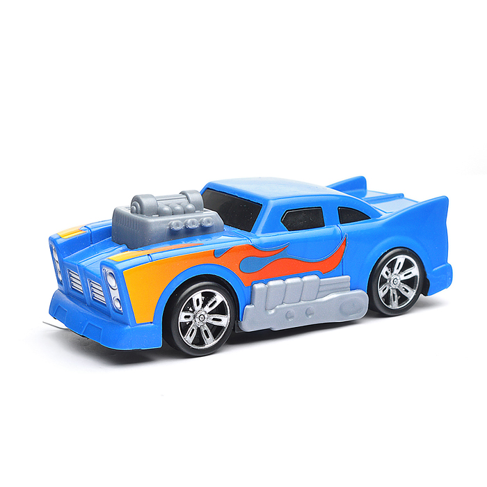 Автовоз 328-85 р/у, с гоночной машиной, в коробке
