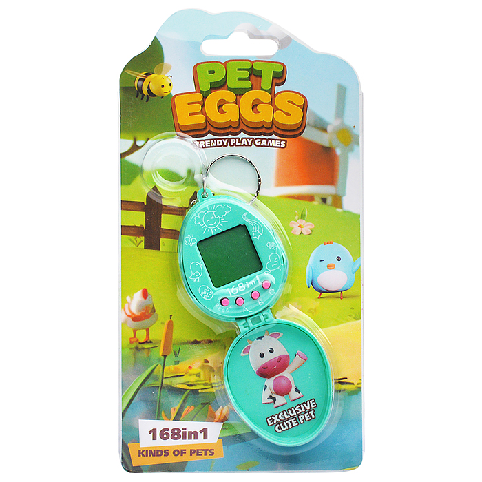 Игра электронная LZ8833 "Pet egg-2" на листе