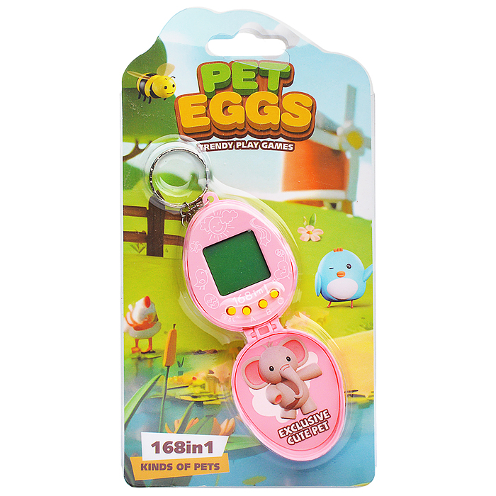 Игра электронная LZ8833 "Pet egg-2" на листе