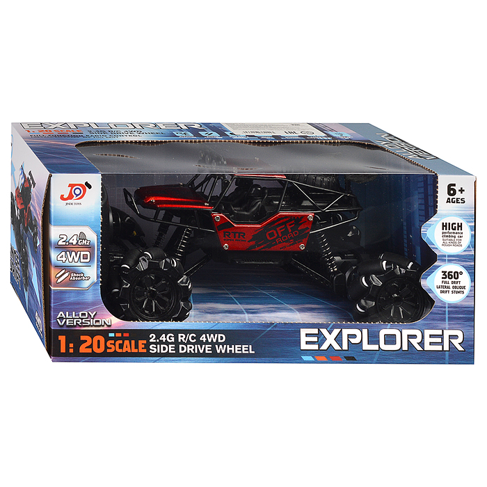 Машина JD155-12A "Explorer" р/у, 27 MHz, в коробке