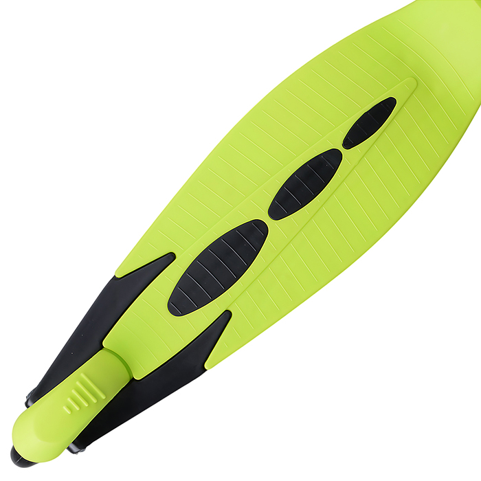 Самокат трёхколёсный R0205 ROCKET колёса PU, цвет салатовый