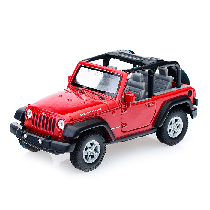 Модель машины 1:34-39 Jeep Wrangler Rubicon