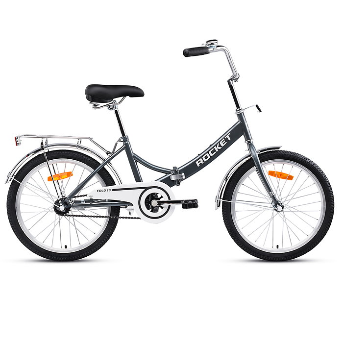 Велосипед 20" Rocket City Fold 20, цвет серый, размер 13,5" Велосипед 20" Rocket City Fold 20, цвет серый, размер 13,5"