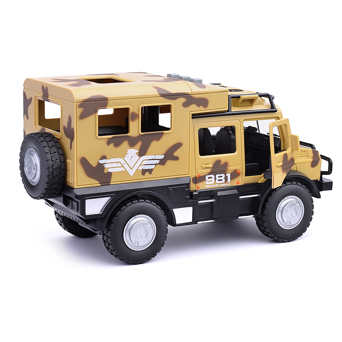 Машина WY980B "Военный патруль" в коробке