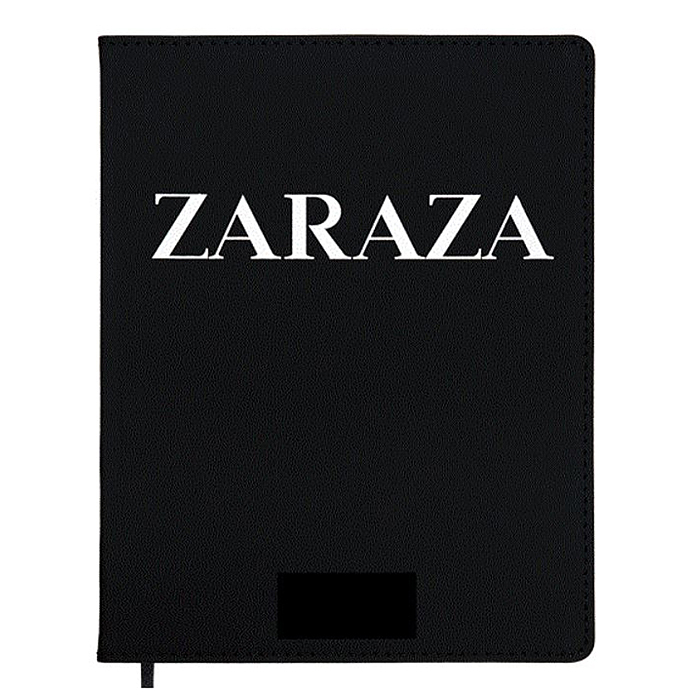 Записная книжка 160л. клетка "ZARAZA" A5 (140 ммx205 мм) 