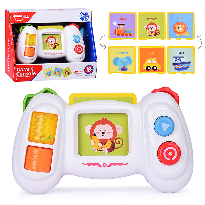Пульт игрушечный HE0554 "Умняшка" в коробке