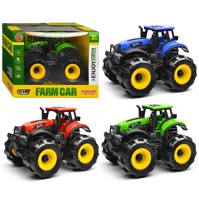 Трактор 9878 "Farm car-4" в коробке