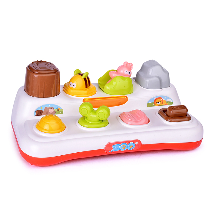Развивающая игрушка HE8087 со зверятами, в коробке