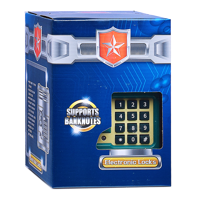 Копилка WF-3001 "Умный сейф" в коробке
