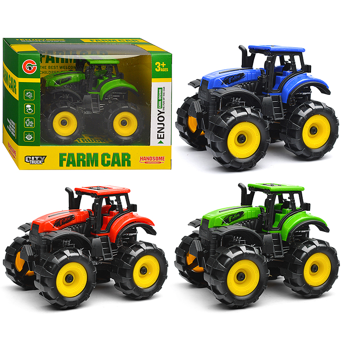 Трактор 9870 "Farm car-3" в коробке