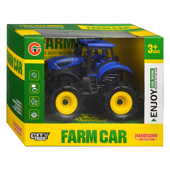 Трактор 9870 "Farm car-3" в коробке