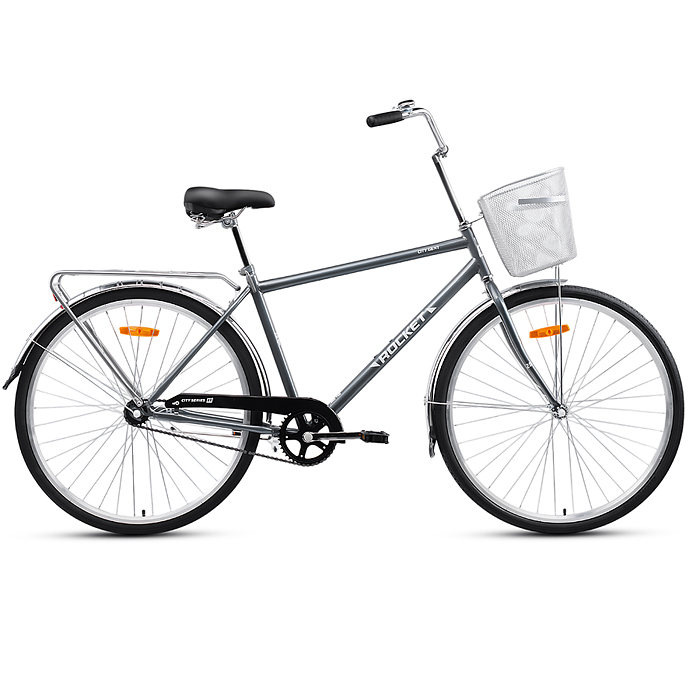 Велосипед 28" Rocket City Gent, цвет серый, размер 19" Велосипед 28" Rocket City Gent, цвет серый, размер 19"