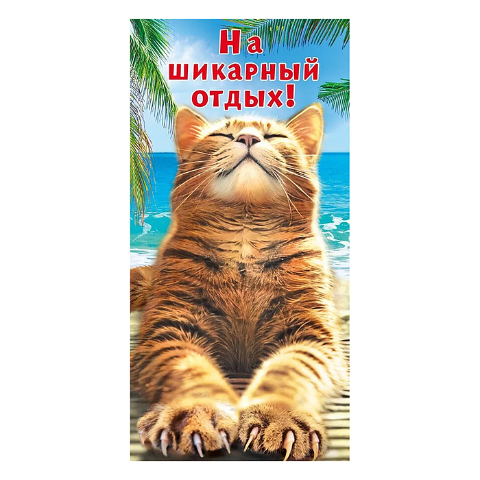 Конверт для денег "На шикарный отдых" Конверт для денег "На шикарный отдых"