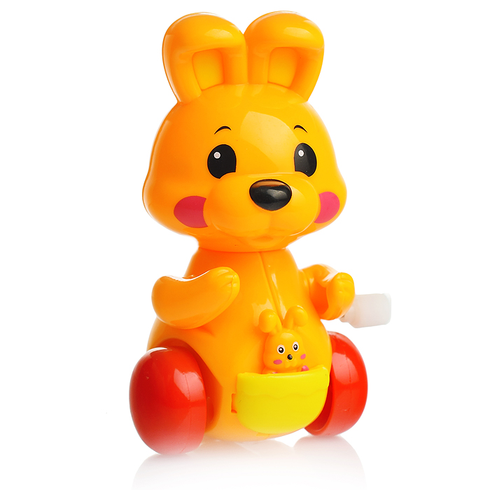 Заводная игрушка 6627 "Зайчонок Тошик" в пакете