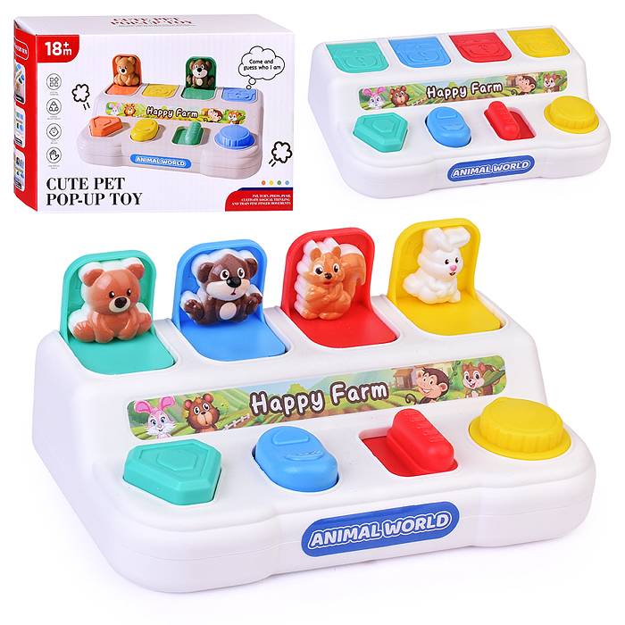 Игрушка развивающая FXB-24 "Happy Farm" в коробке