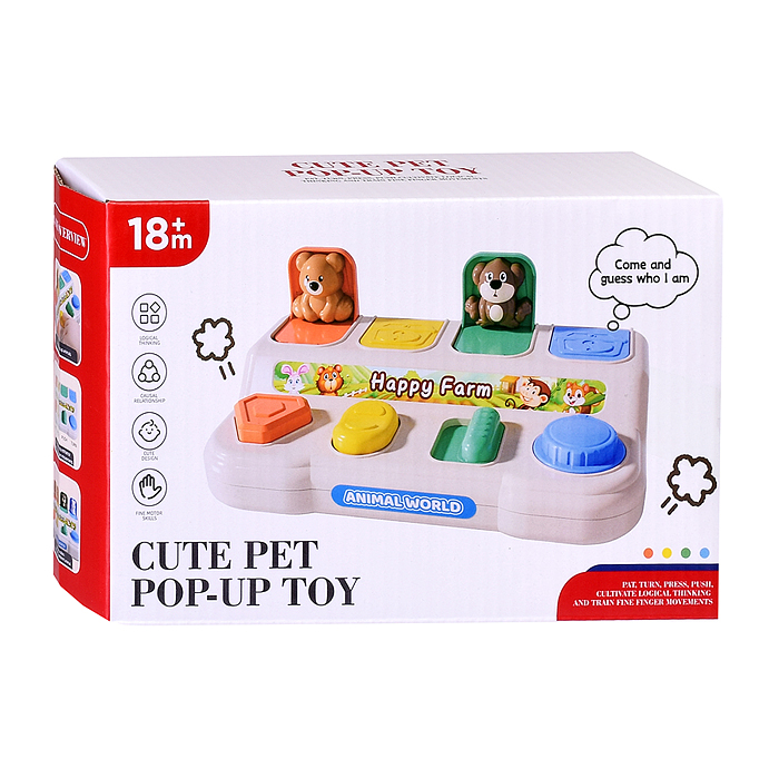 Игрушка развивающая FXB-24 "Happy Farm" в коробке
